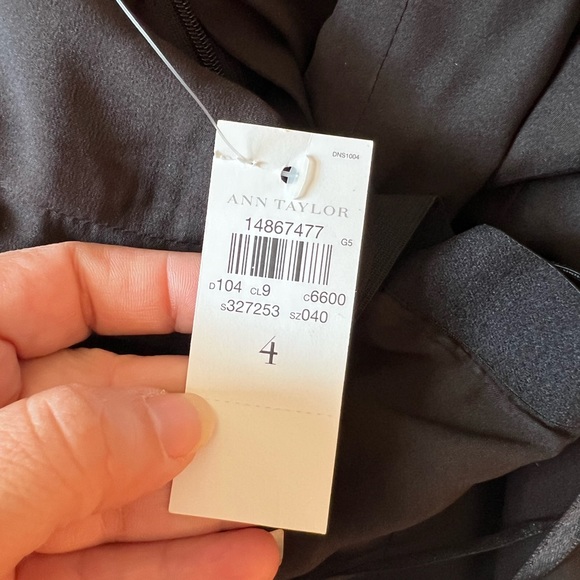 NEW Ann Taylor Black Dress Embellished JeweledHalter 327253 Formal/CocktailSmall - Picture 16 of 16